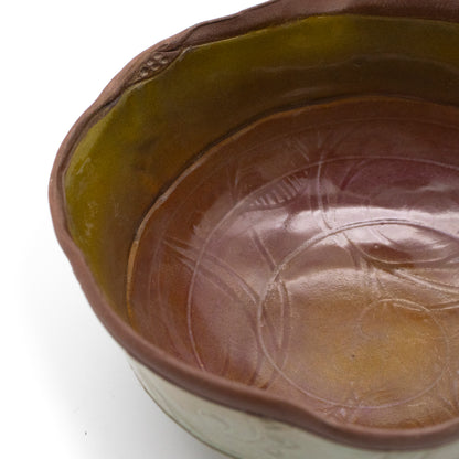 Slab Built Nesting Trio Bowls
