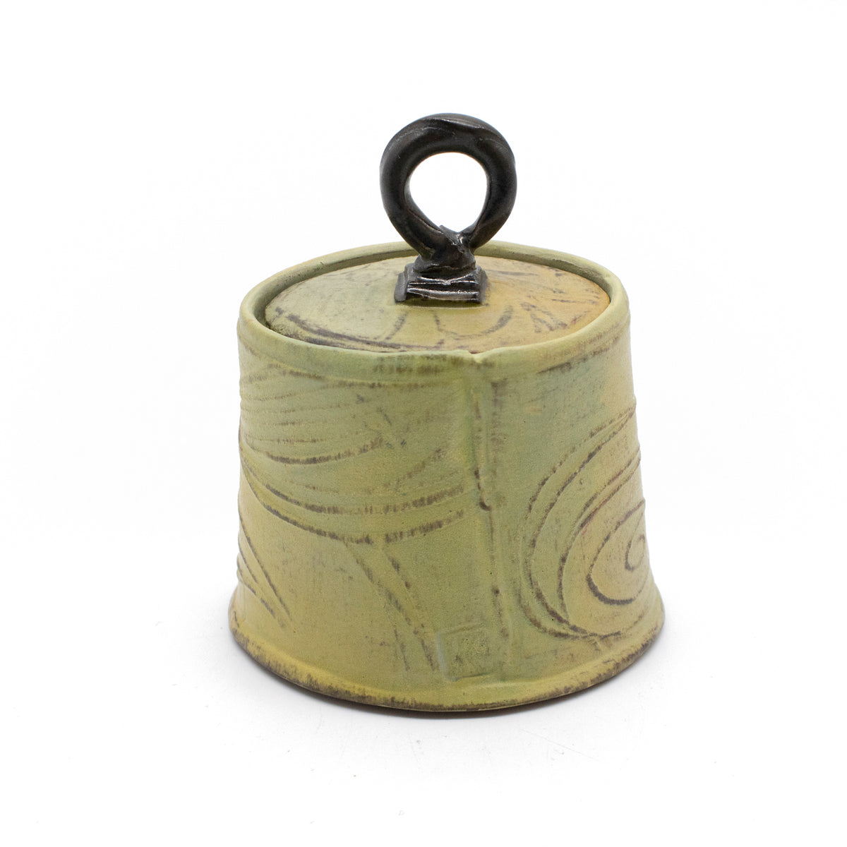 Slab Built Lidded Pot