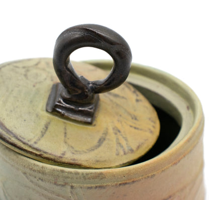 Slab Built Lidded Pot
