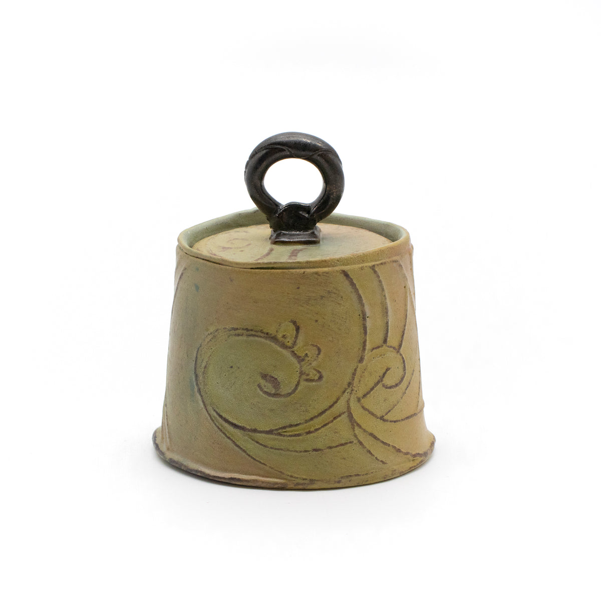 Slab Built Lidded Pot