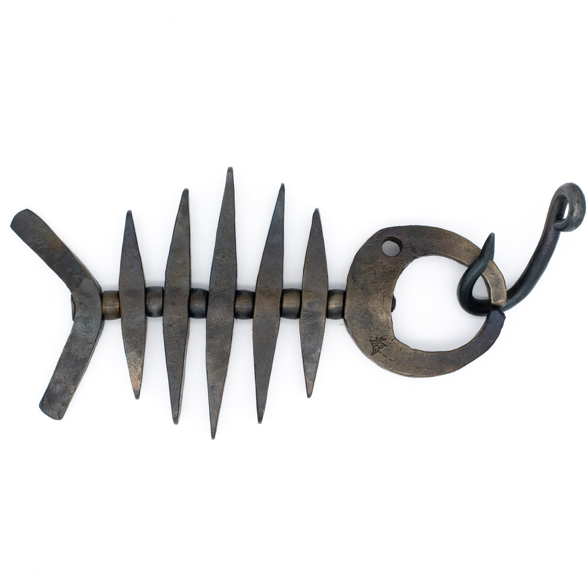 Fish Skeleton Trivet with Hook