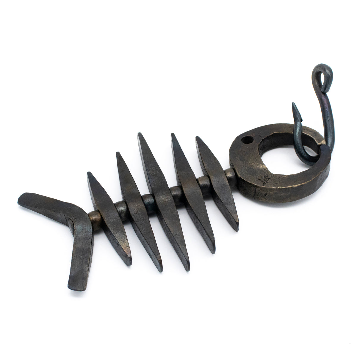 Fish Skeleton Trivet with Hook