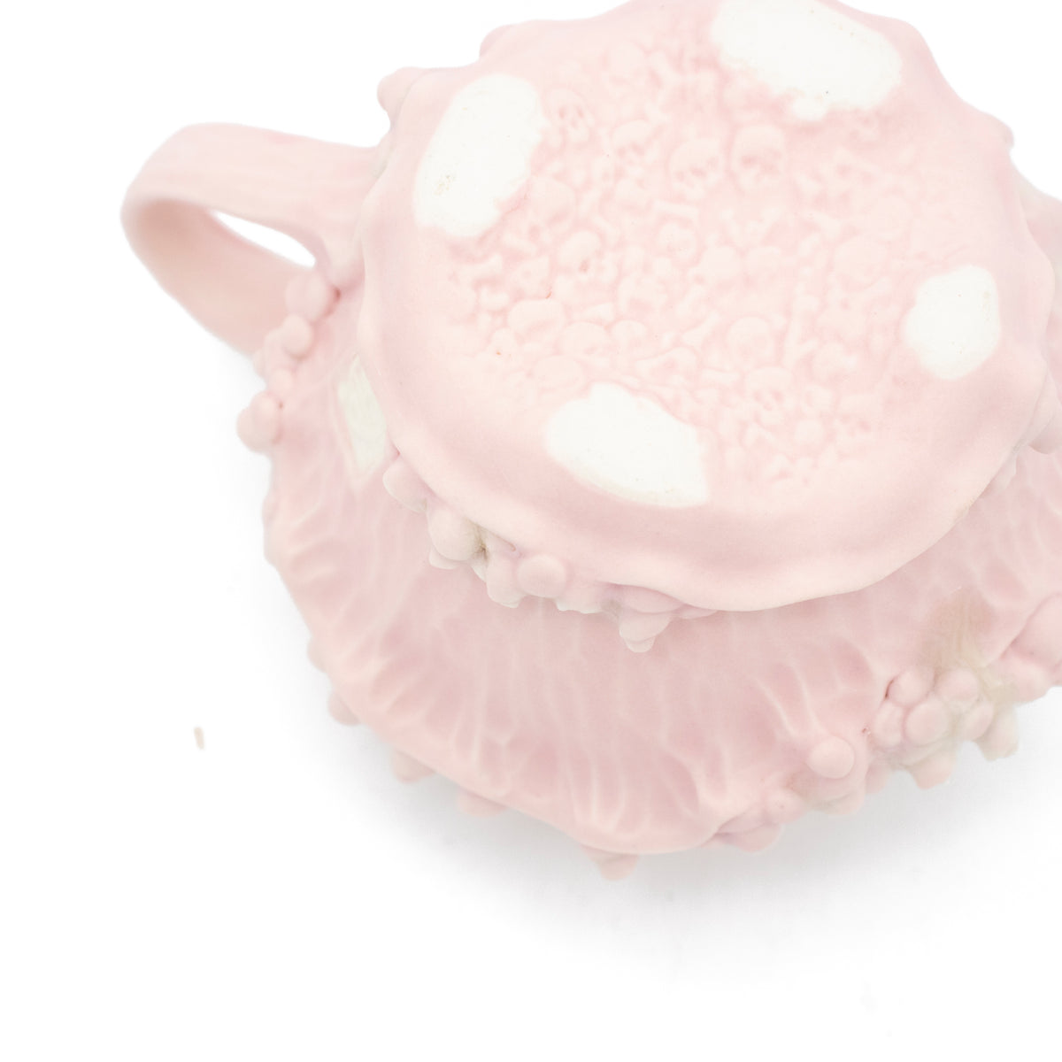 Bones Mug in Rose with Gold