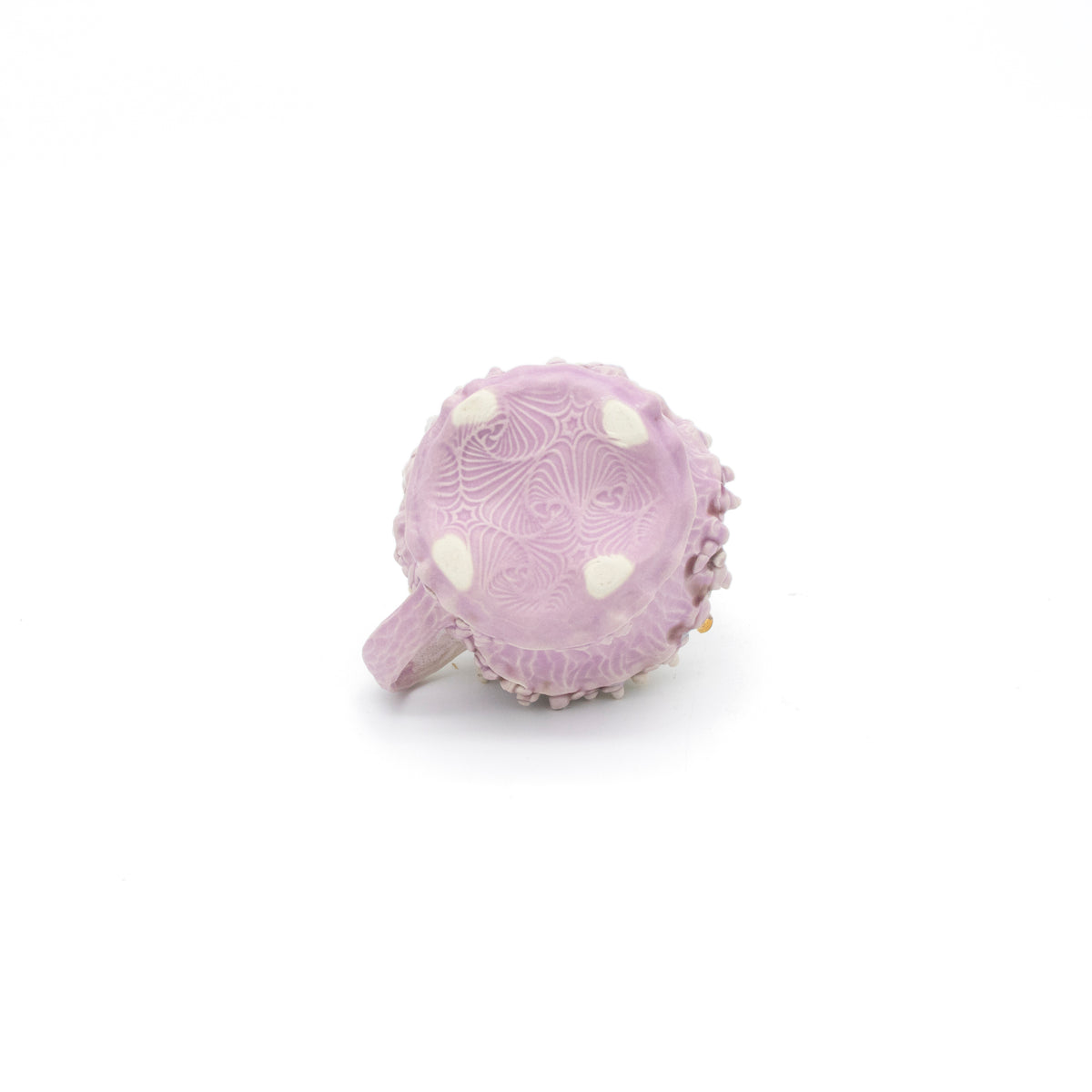 Teacup in Lavender with Gold
