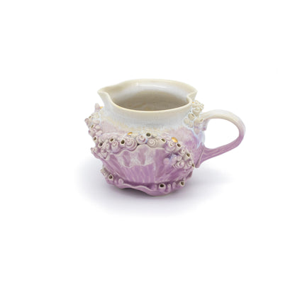 Pitcher in Lavender with Gold
