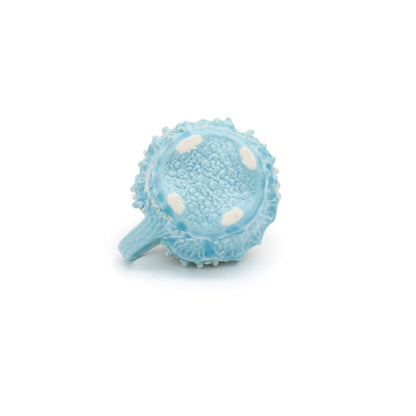 Bones Teacup in Blue with Gold
