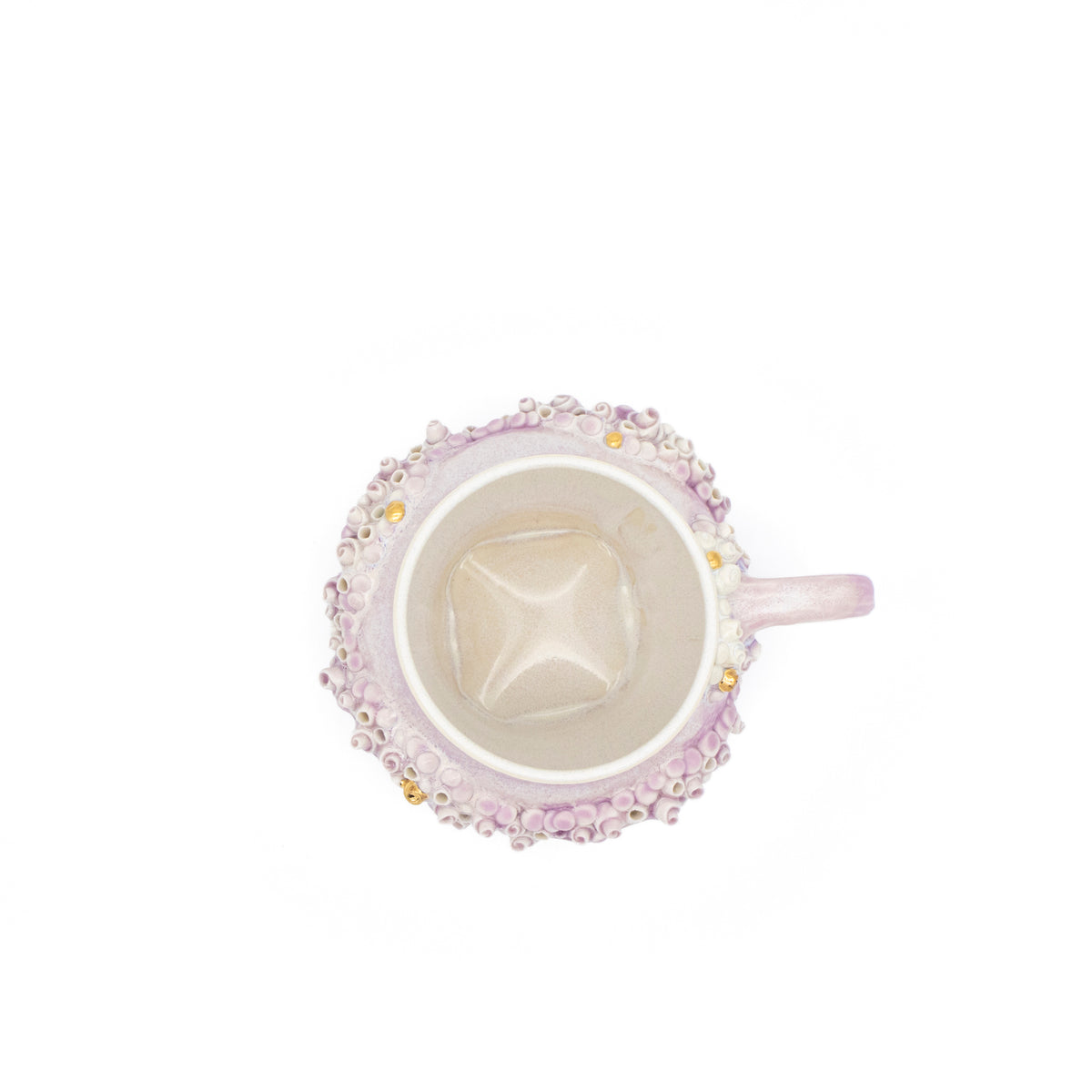 Mug in Lavender with Gold #1
