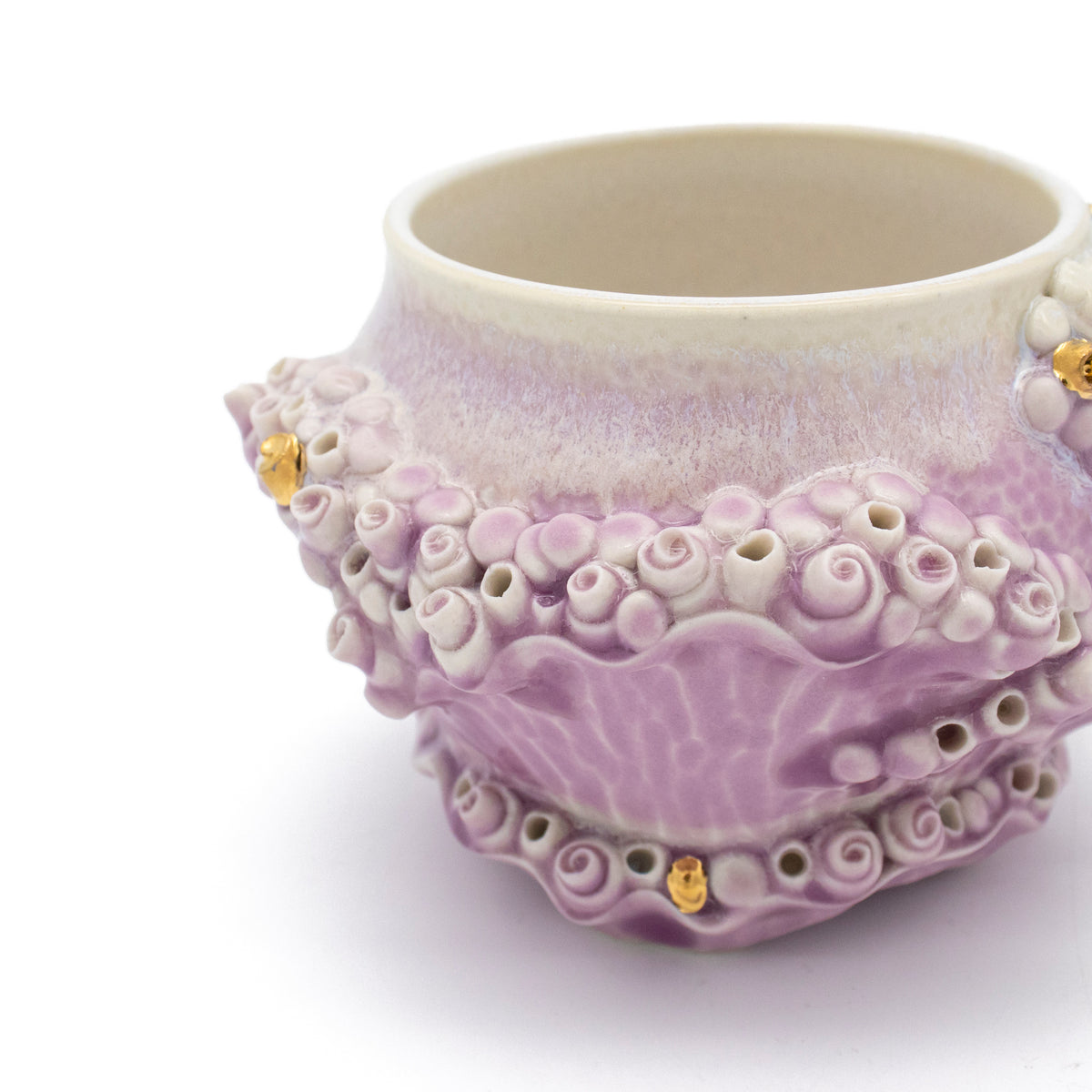 Mug in Lavender with Gold #1
