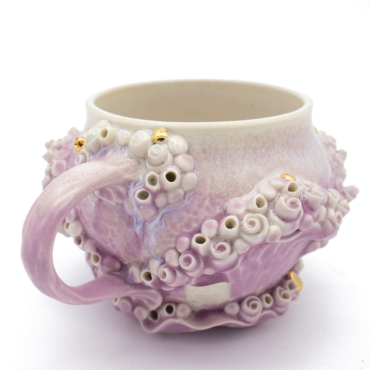 Mug in Lavender with Gold #1