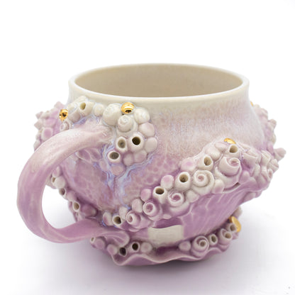 Mug in Lavender with Gold #1