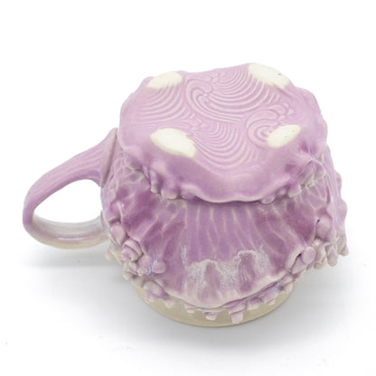 Pitcher in Lavender with Gold