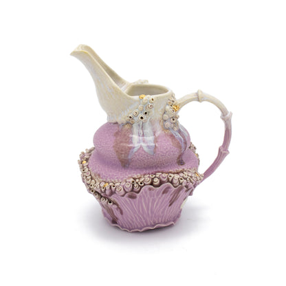 Ewer in Lavender with Gold