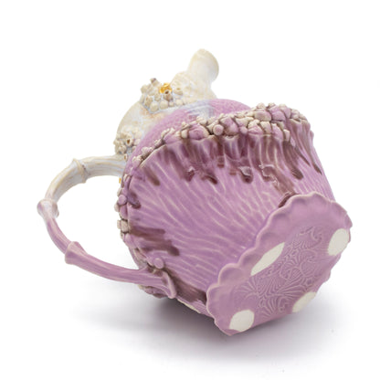 Ewer in Lavender with Gold