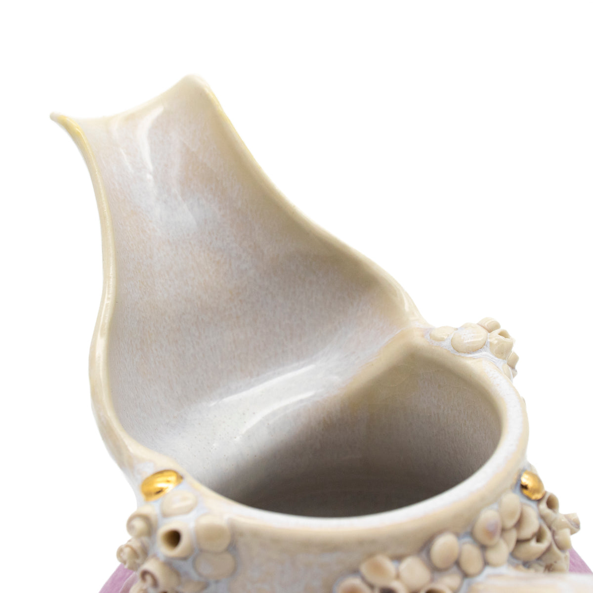 Ewer in Lavender with Gold