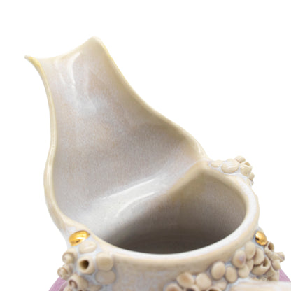 Ewer in Lavender with Gold
