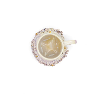 Mug in Lavender with Gold #2