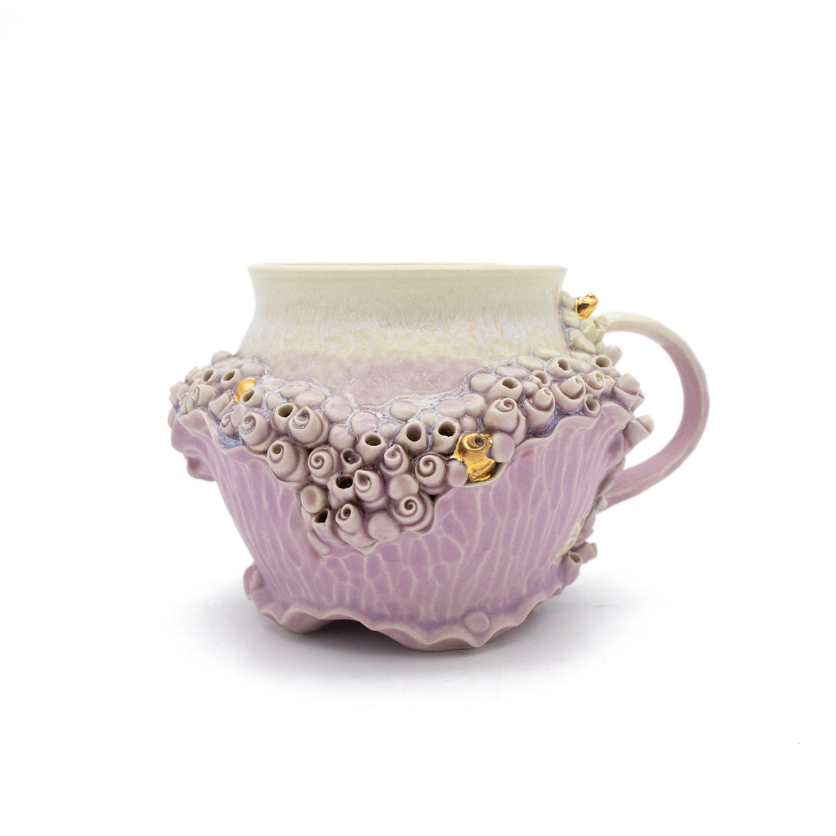 Mug in Lavender with Gold #2