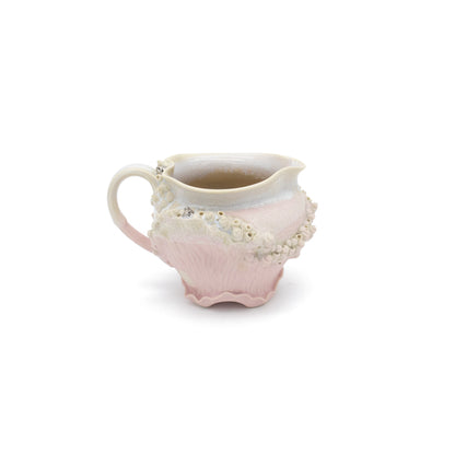 Pitcher in Rose with White Gold