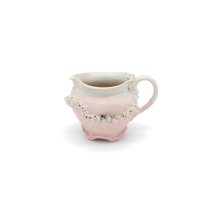 Pitcher in Rose with White Gold