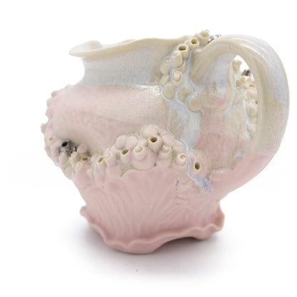 Pitcher in Rose with White Gold