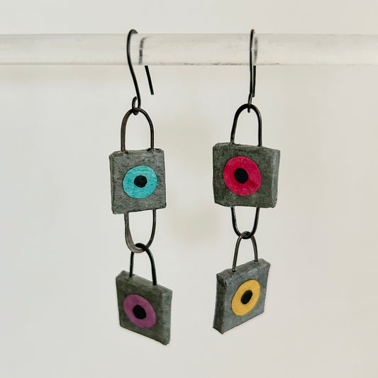 Circle Loves Square Earrings