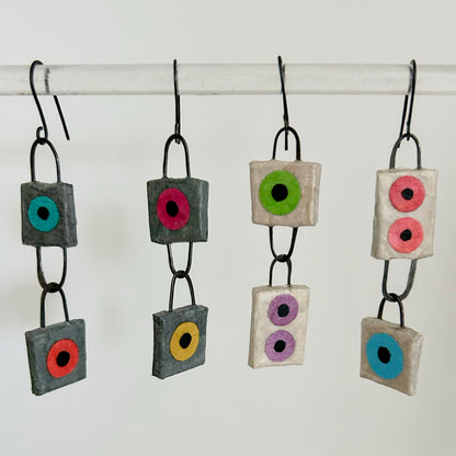 Circle Loves Square Earrings