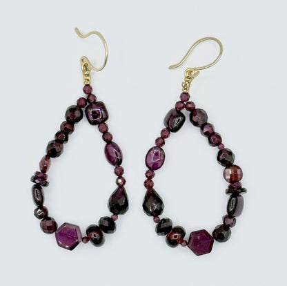 Garnet Earrings