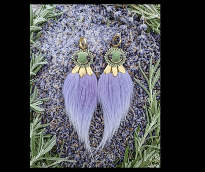 Frozen Purple Lavender