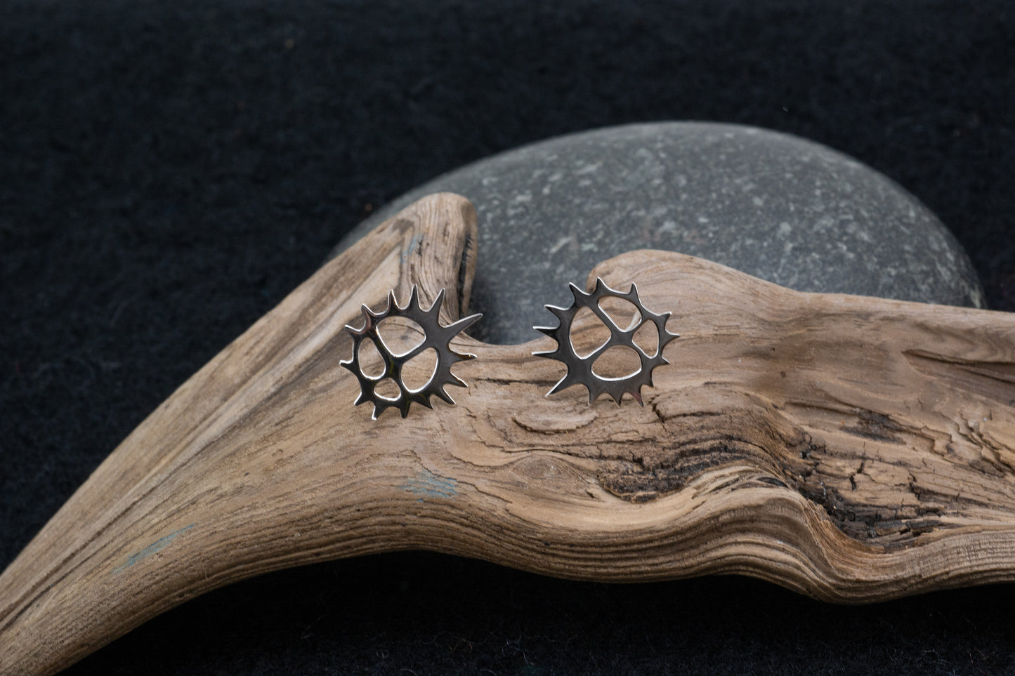 Midnight Sun studs