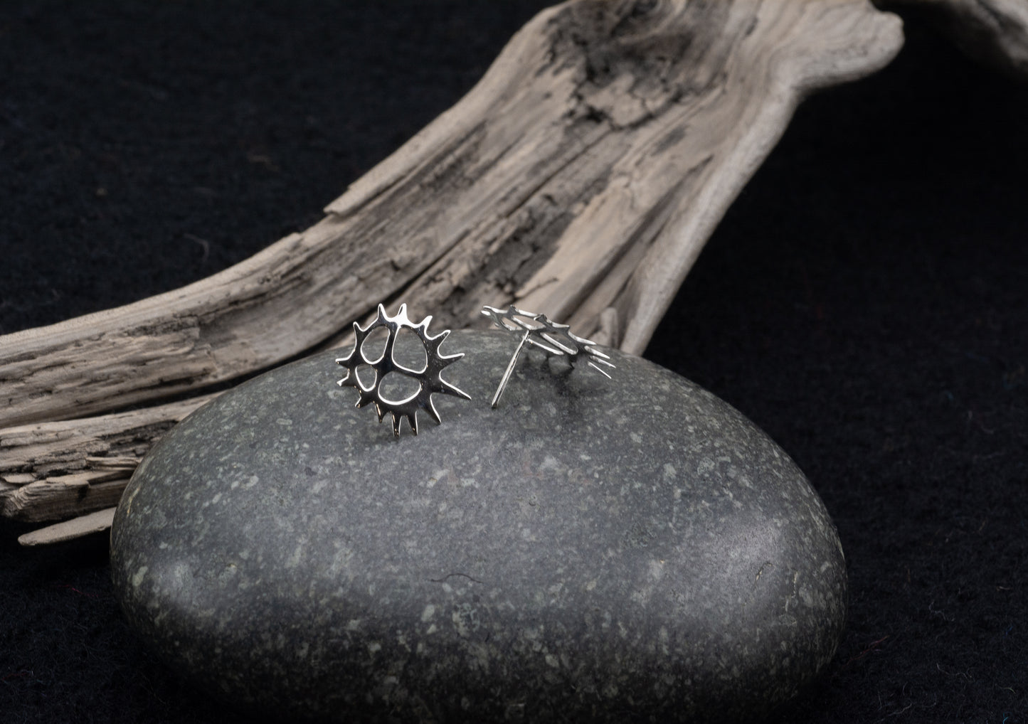 Midnight Sun studs