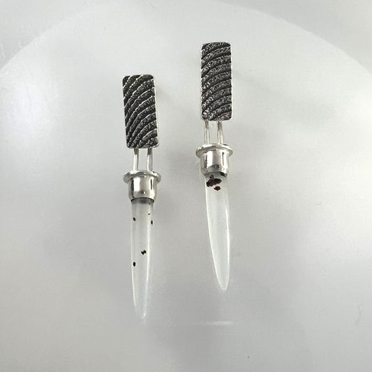 Montana Agate Spikes