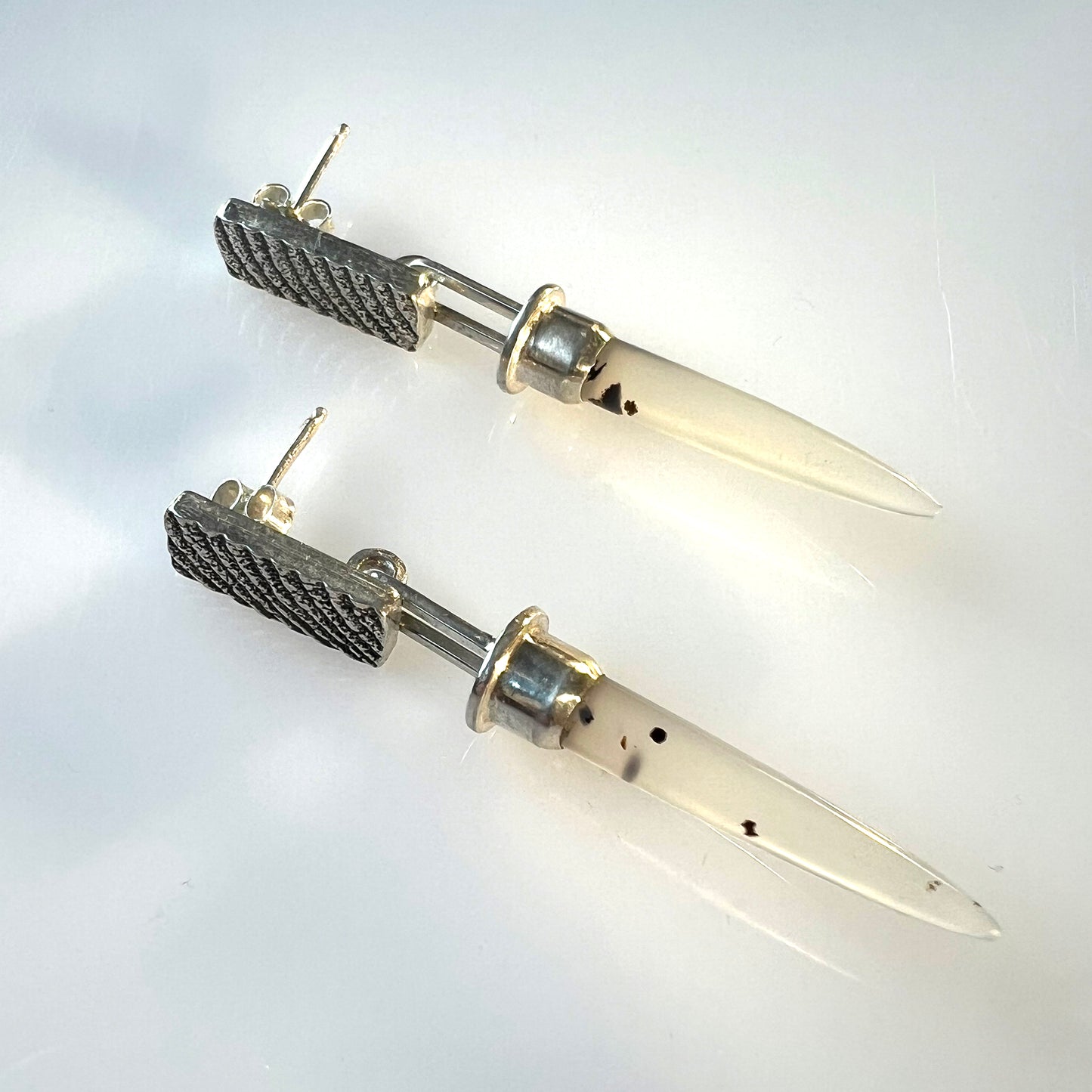 Montana Agate Spikes