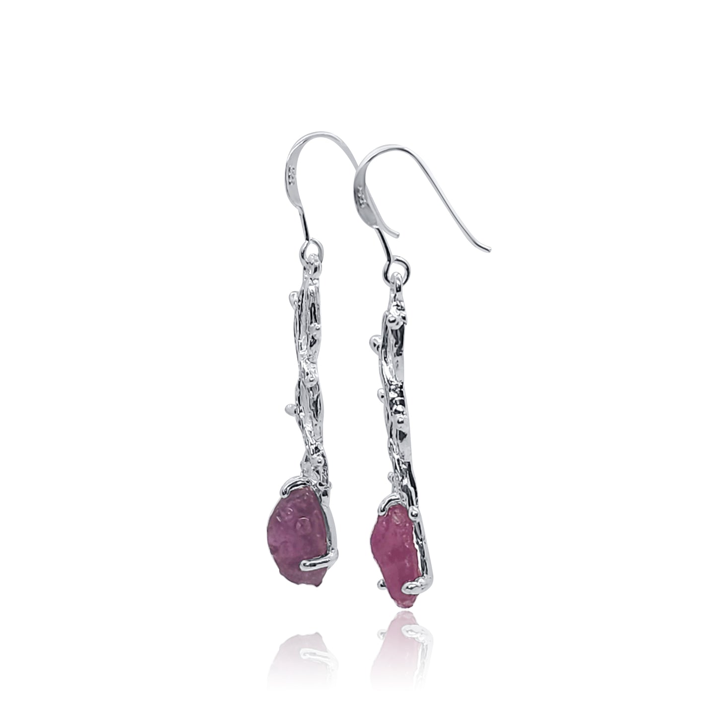Flora - Tourmaline Branch Earrings