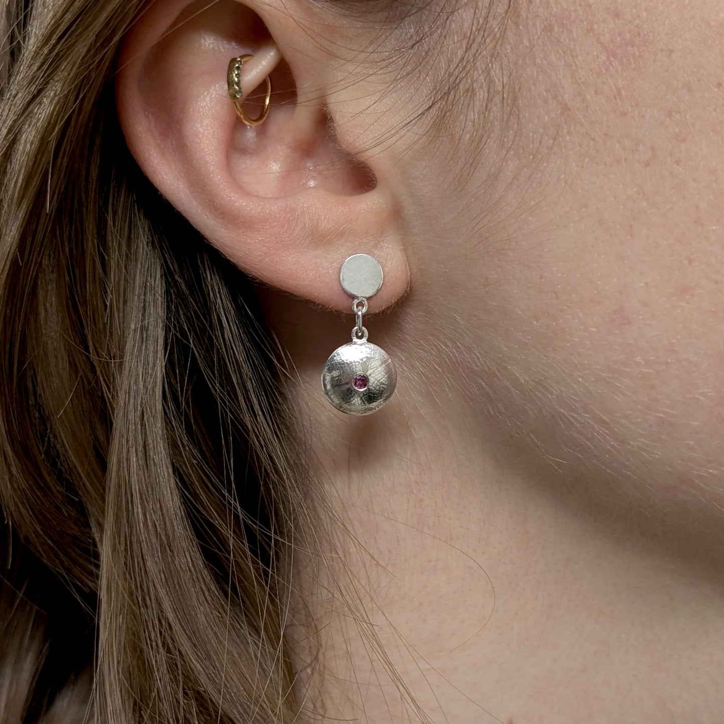 Rhodolite Medallions