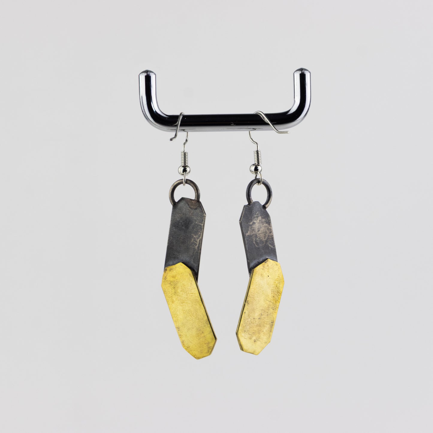 Textured Brick Earrings
