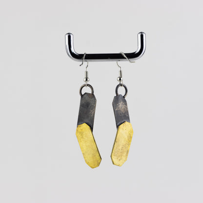Textured Brick Earrings