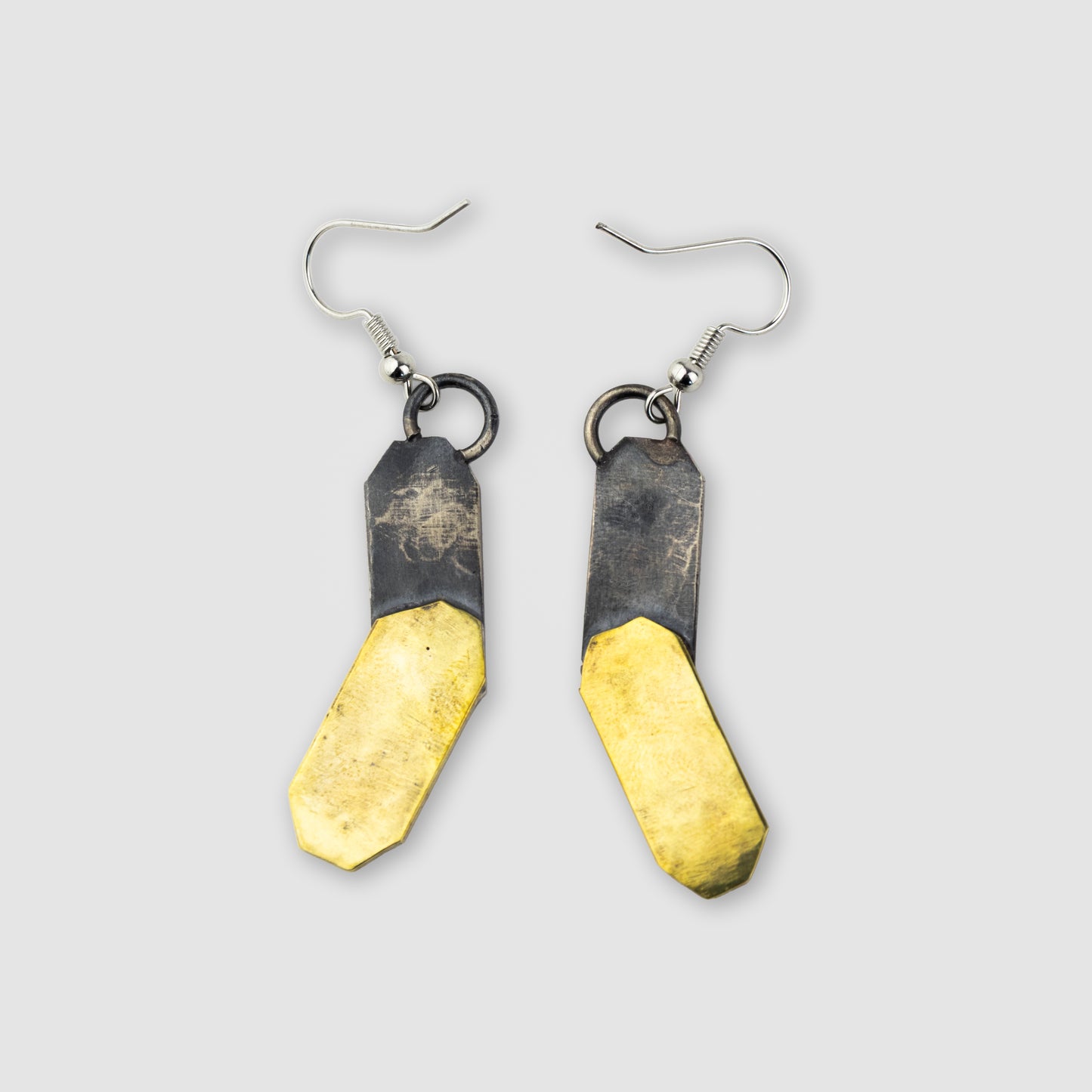 Textured Brick Earrings