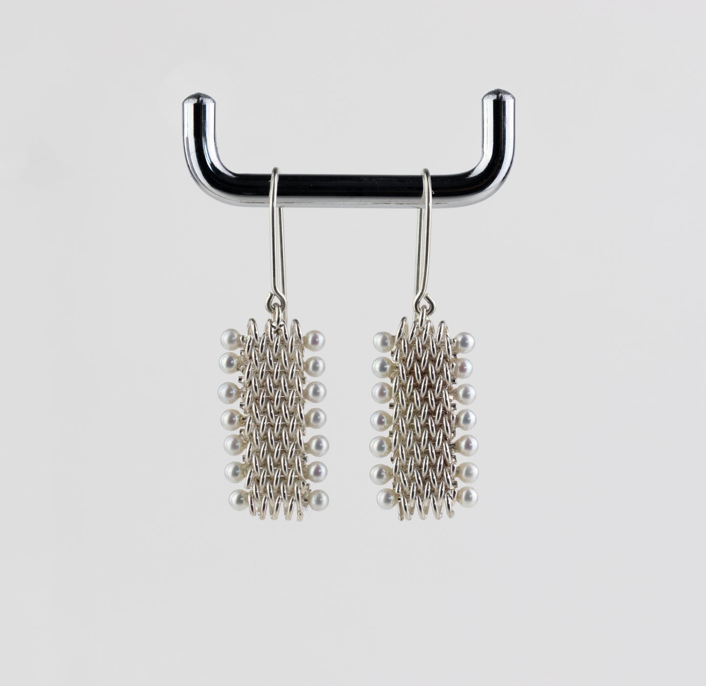 Woven Earrings With Hook