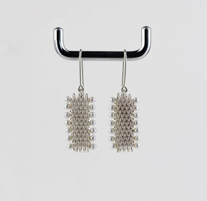 Woven Earrings With Hook
