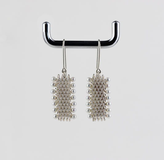 Woven Earrings With Hook