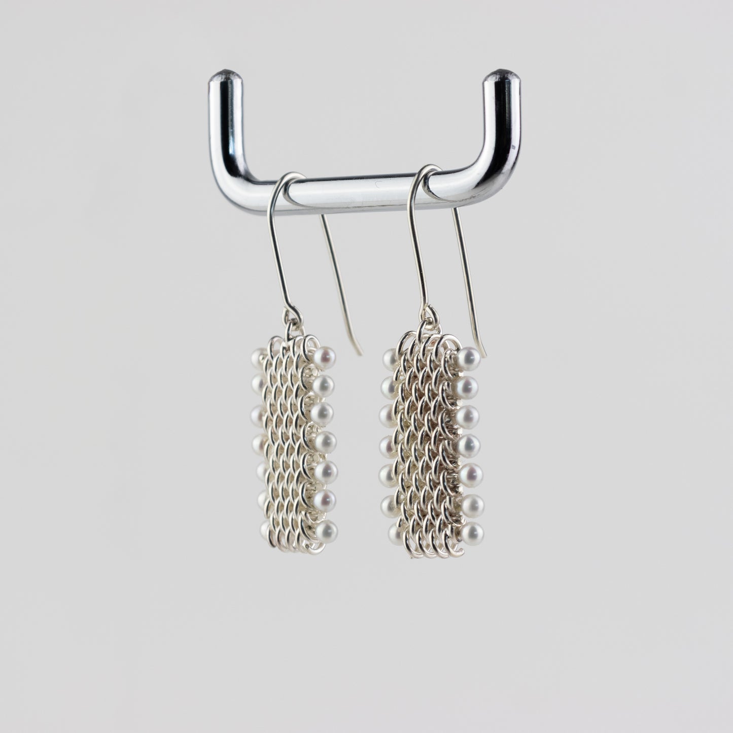 Woven Earrings With Hook