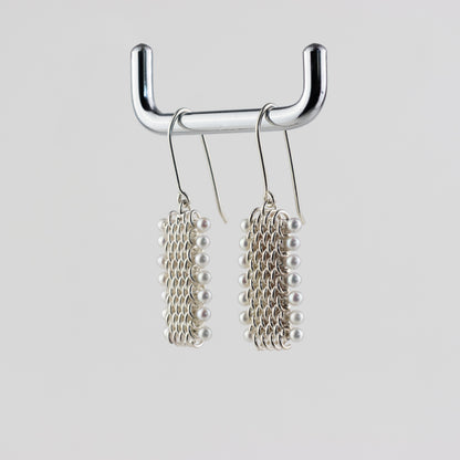 Woven Earrings With Hook