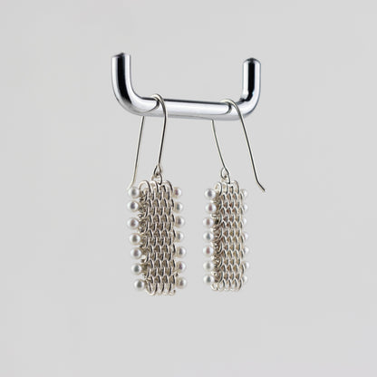 Woven Earrings With Hook
