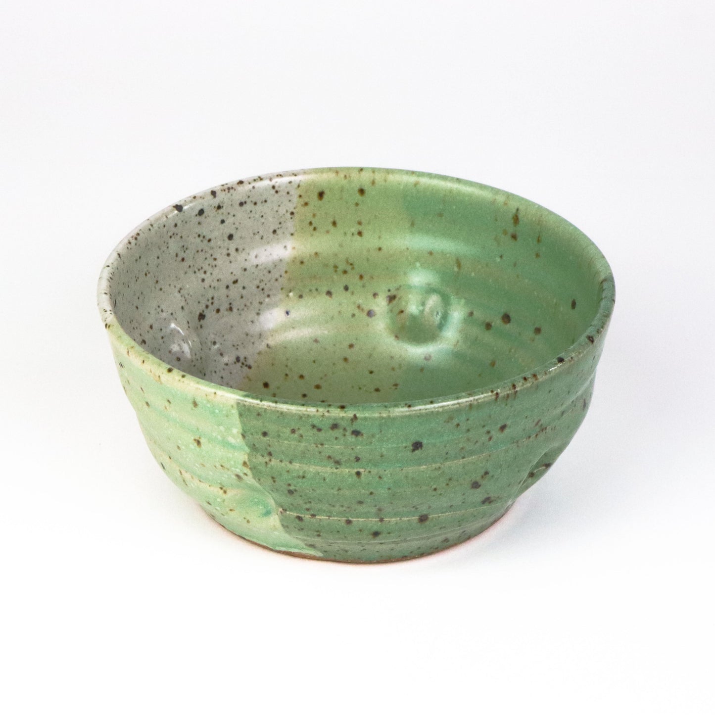 White and Green Bowl
