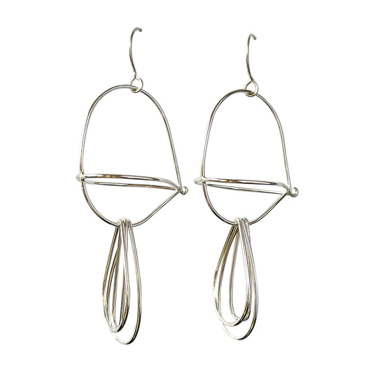 Cages Become Boats earrings