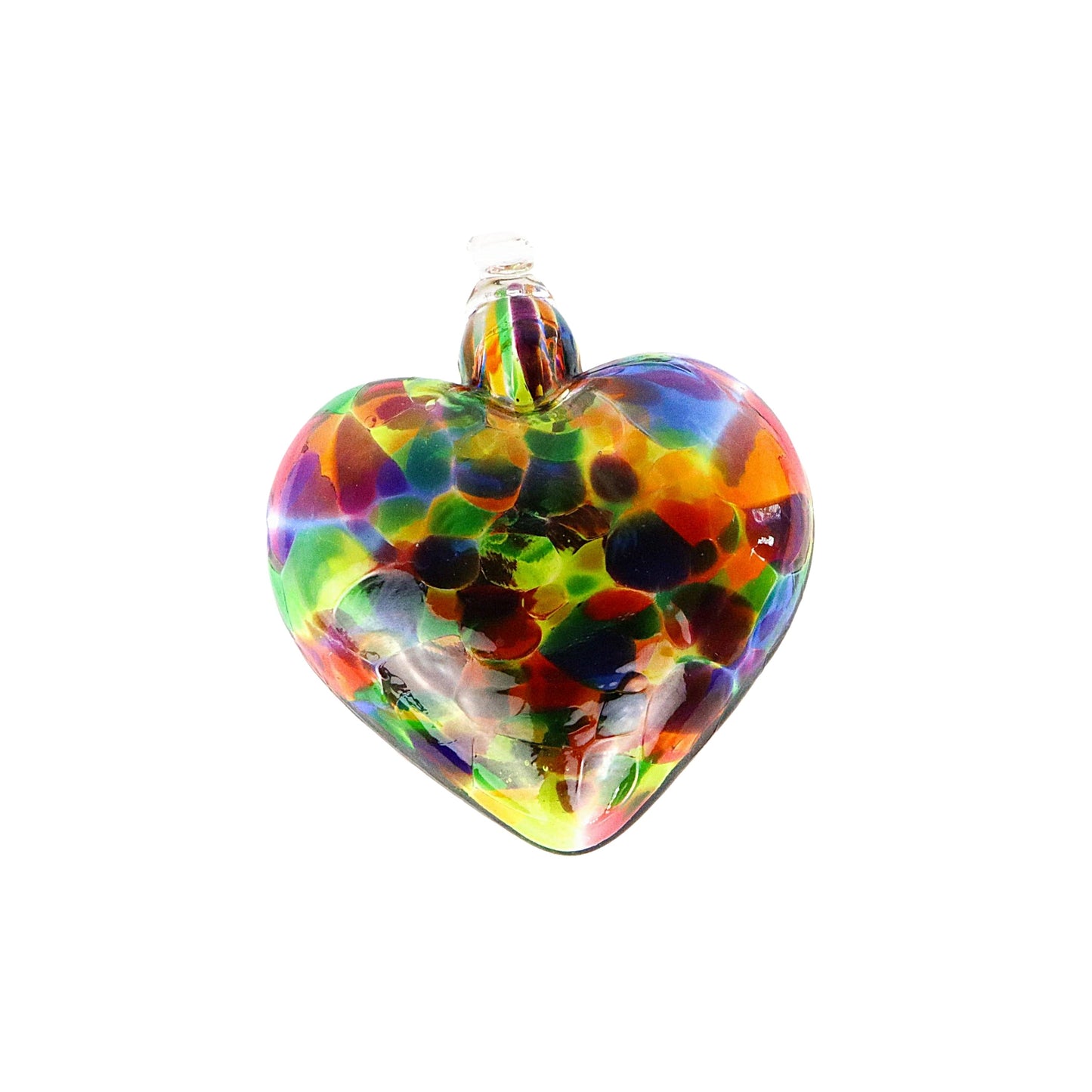 Blown Glass Heart Ornament