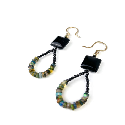 Opal Earrings