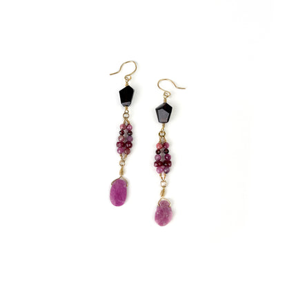 Ruby Earrings