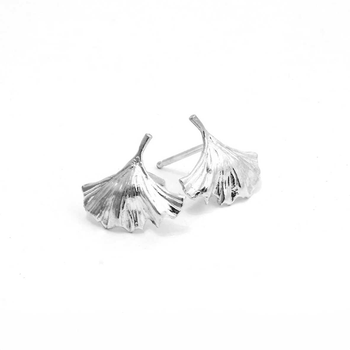 Ginkgo Leaf Earrings