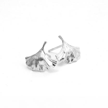 Ginkgo Leaf Earrings